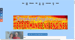 Desktop Screenshot of performancev8engines.com